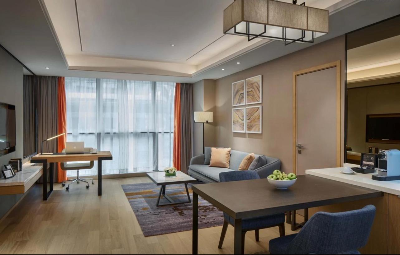 Hongqiao Primus Residence Apartment - National Exhibition Center Šanghaj Exteriér fotografie