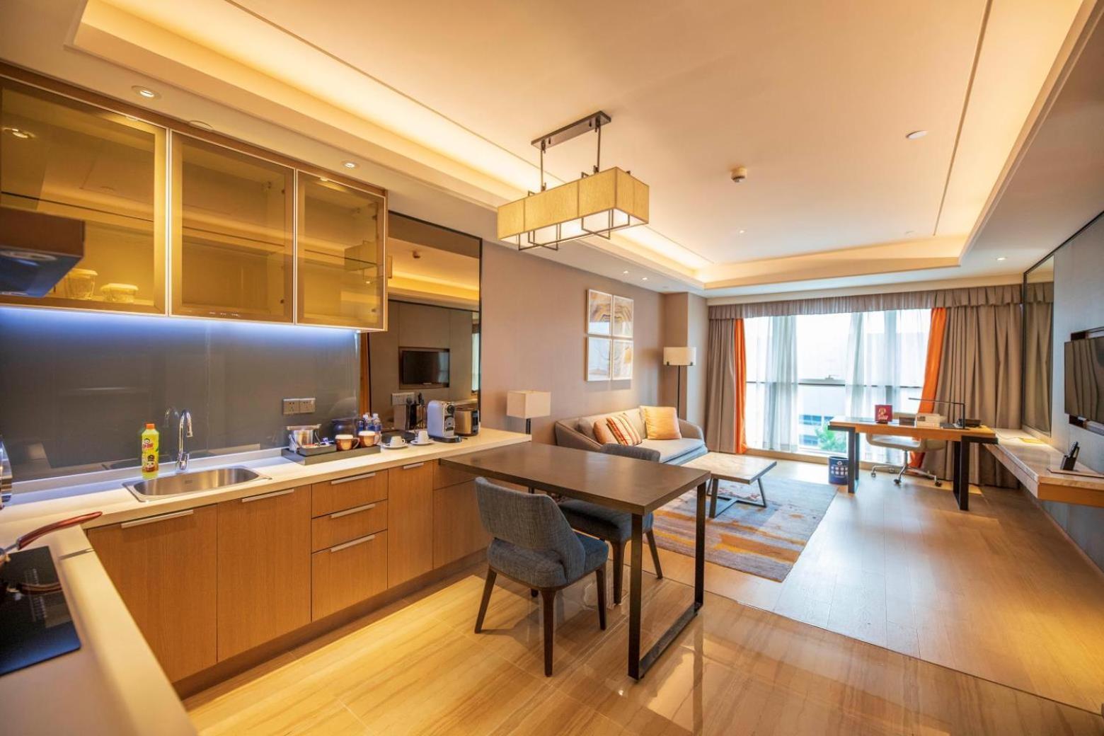 Hongqiao Primus Residence Apartment - National Exhibition Center Šanghaj Exteriér fotografie